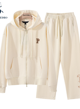 保罗彼得春夏秋时尚休闲运动套装女连帽卫衣卫裤休闲裤TBDA48481