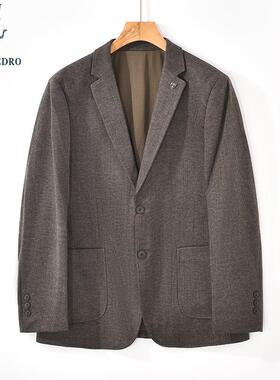 保罗彼得春秋冬新款男士商务时尚休闲西装外套专柜西服FEDC20401