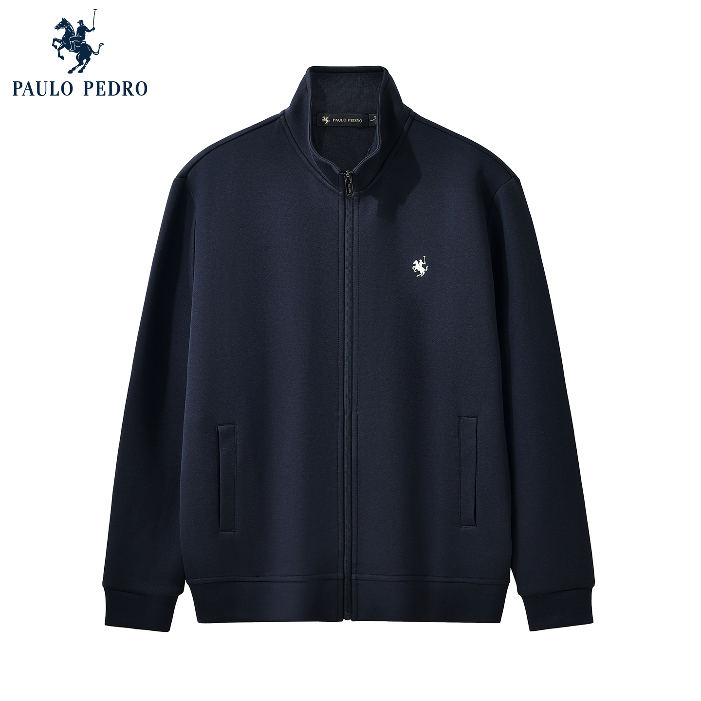 保罗彼得2025秋季新款卫衣外套男休闲百搭立领短外套TBECJ00230