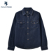 女士衬衫 保罗彼得2025秋季 新款 牛仔宽松纯棉单宁薄外套NIECC00370