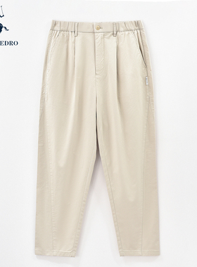 保罗彼得2025年春夏新款男式休闲裤专柜同款商务百搭PJEA25860