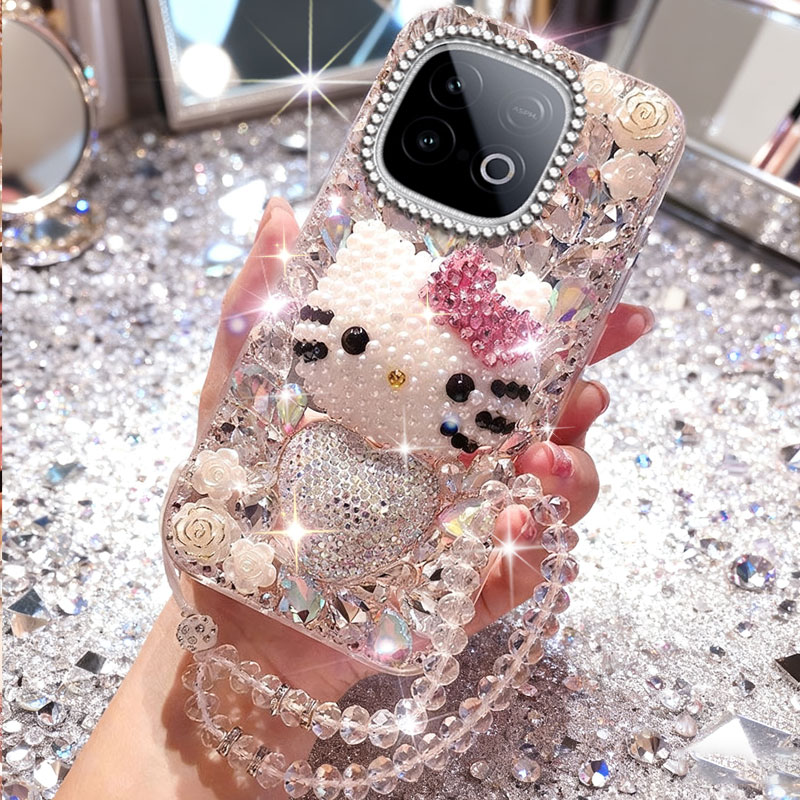 高端奢华镶钻手机壳，不掉钻，不发黄