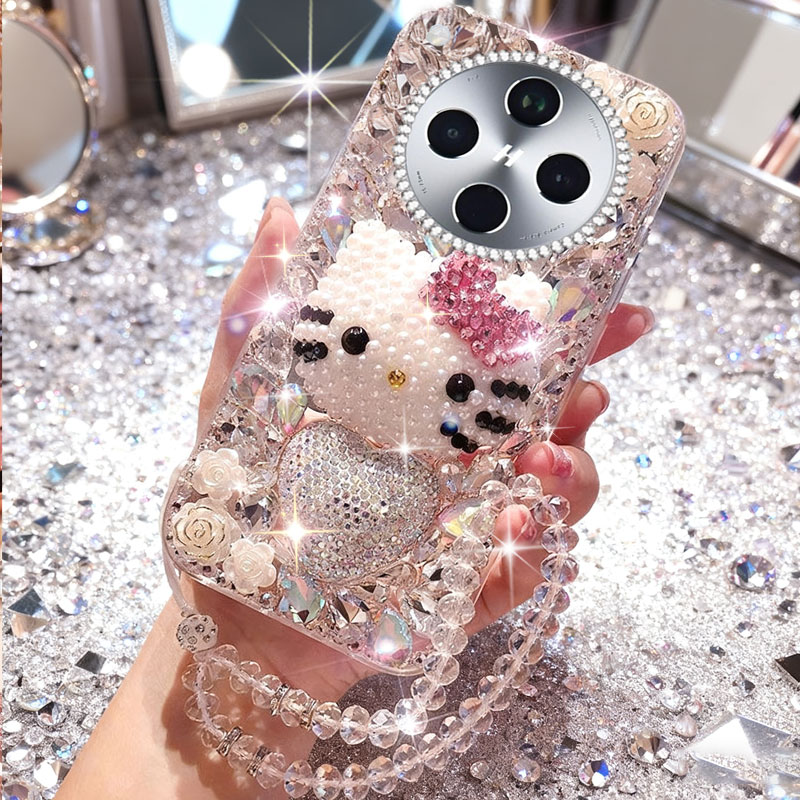 高端奢华镶钻手机壳，不掉钻，不发黄