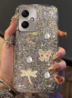 直边电镀爆闪适用Redmi红米Note12手机壳新款k40女款13 全包k50至尊版奢华k60防摔11 新年k50本命年K802025年