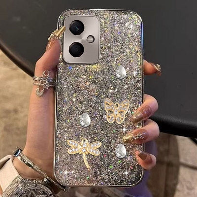 直边电镀爆闪适用Redmi红米Note12手机壳新款k40女款13 全包k50至尊版奢华k60防摔11 新年k50本命年K802025年