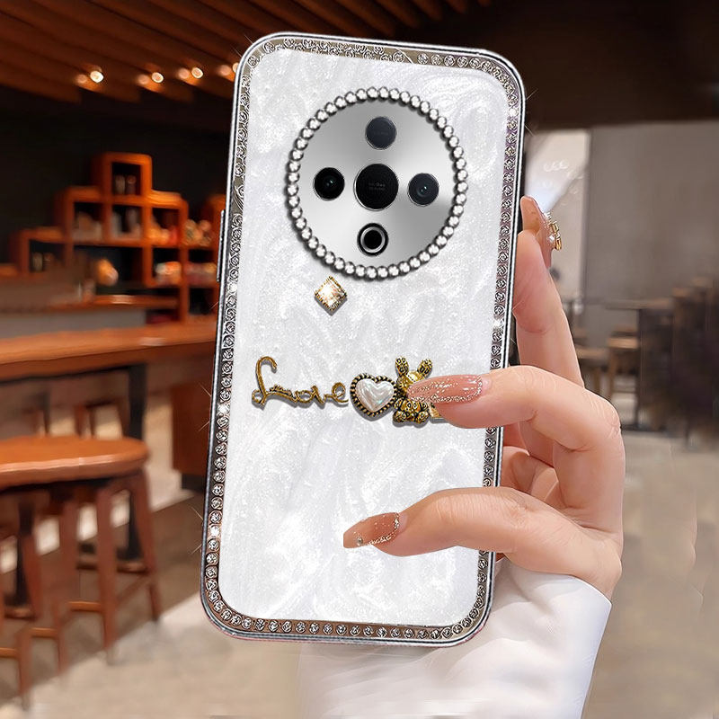 高级电镀珠光白，不掉漆，不掉色