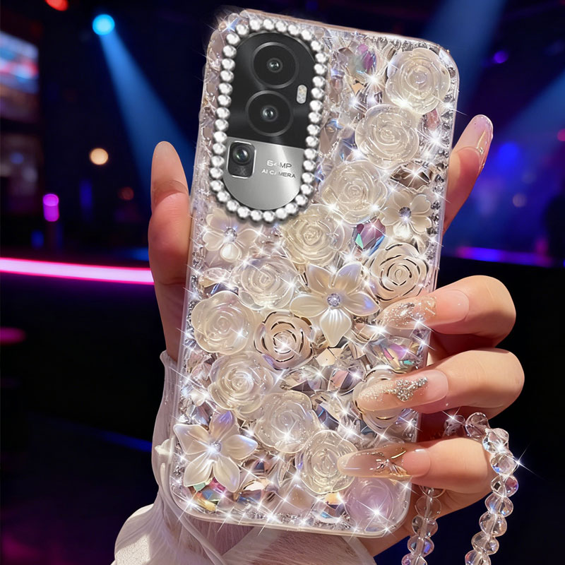 高端奢华镶钻手机壳，不掉钻，不发黄