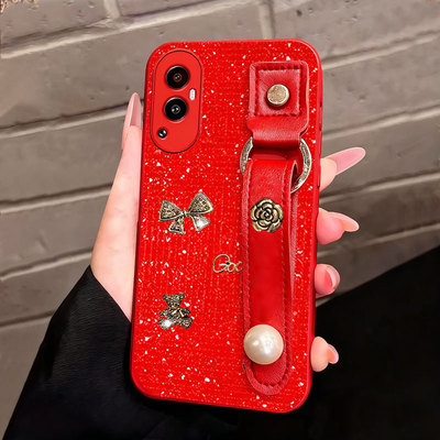 2026马年红色新款腕带适用OPPOReno10手机壳防摔A3i喜庆K12plus过年A1x春节14冬天A6max高级感A1活力版新品