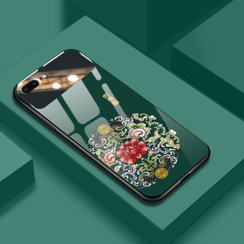 镜面苹果7p8p手机壳2021新款