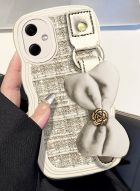 2025蛇年红色名媛小香风适用redmi红米Note12手机壳春节本命年11针织14Ultra布艺12R保护套12R外壳10 女款12+