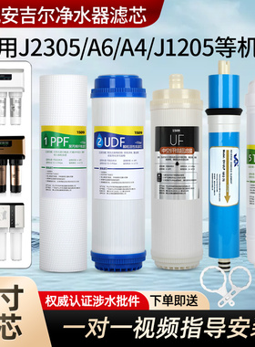 适用于A4/A6安吉尔净水器滤芯J1205-R0B8C J2305-ROB8 J1105 2375