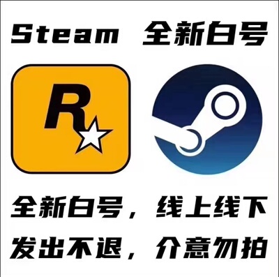 PC正版 豪华版steam   空白号 成品号 邮箱可换绑R星 游戏