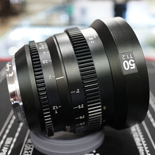 slrmagic50mm t1.2大光圈手动全画幅e卡口人像定焦电影镜头国产