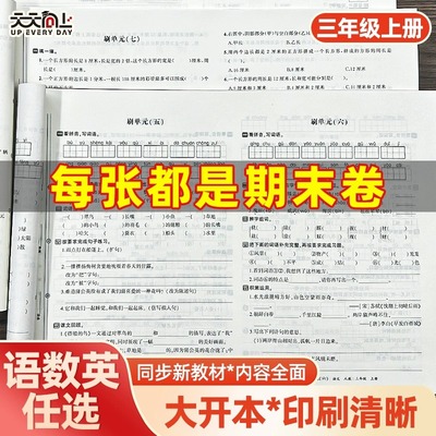 天天向上期末100卷28个核心考点