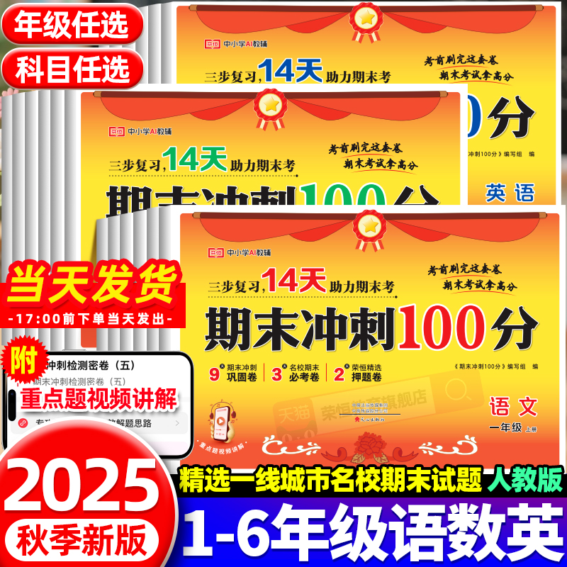 小学期末冲刺一百分试卷人教版