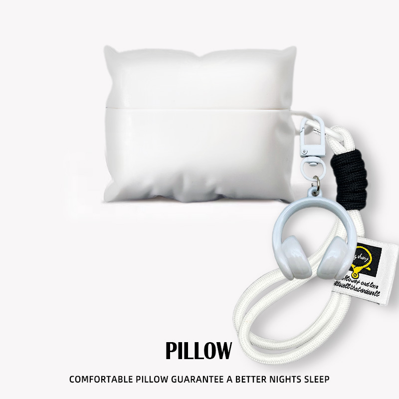 适用弱水时砂earfree i5蓝牙耳机套earfreei5保护壳软壳可爱创意枕头ear free i5耳机壳防摔挂绳