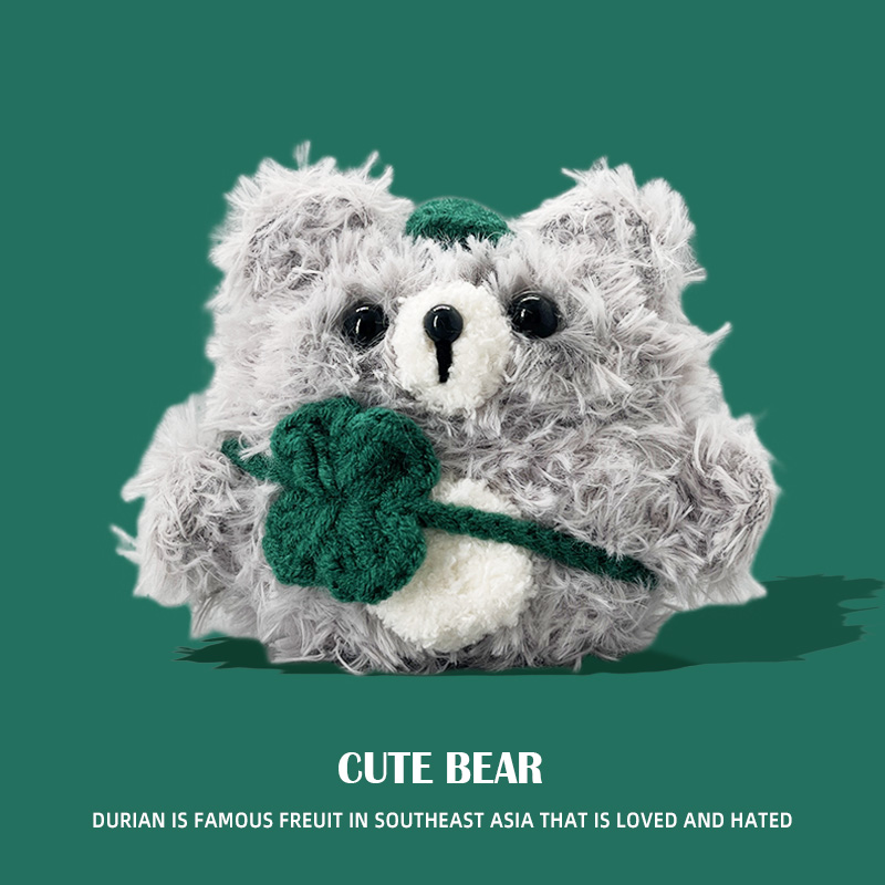 适用华为freeclip2保护套2025新款华为free clip2耳夹耳机套华为clip二代保护壳蓝牙无线毛绒小熊一体充电盒