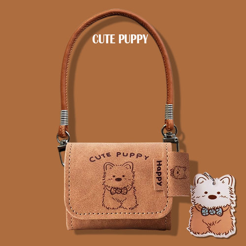 荣耀x7i耳机保护套适用Honor荣耀亲选LCHSE X7i无线蓝牙耳机壳lchsex7i一体式复古皮套防摔软壳个性卡通挂绳