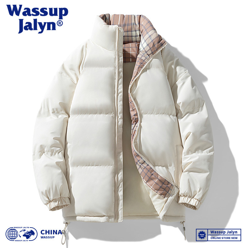 WASSUP JALYN复古宽松棉衣棉服男女秋冬季加厚面包服情侣外套棉袄