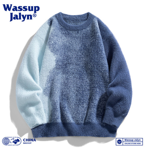 WASSUPJALYN美式复古毛衣