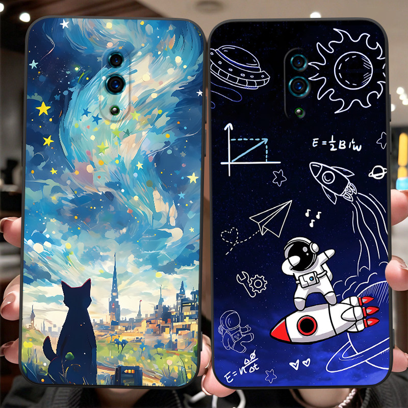 适用于opporeno个性图案手机软壳