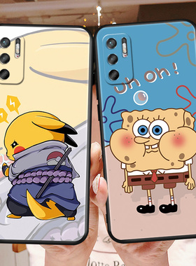 秋昊适用于小米红米note10手机壳m2103k19c网红款redmi全包。not10防摔radmi软胶n0te10卡通男女redme保护套n