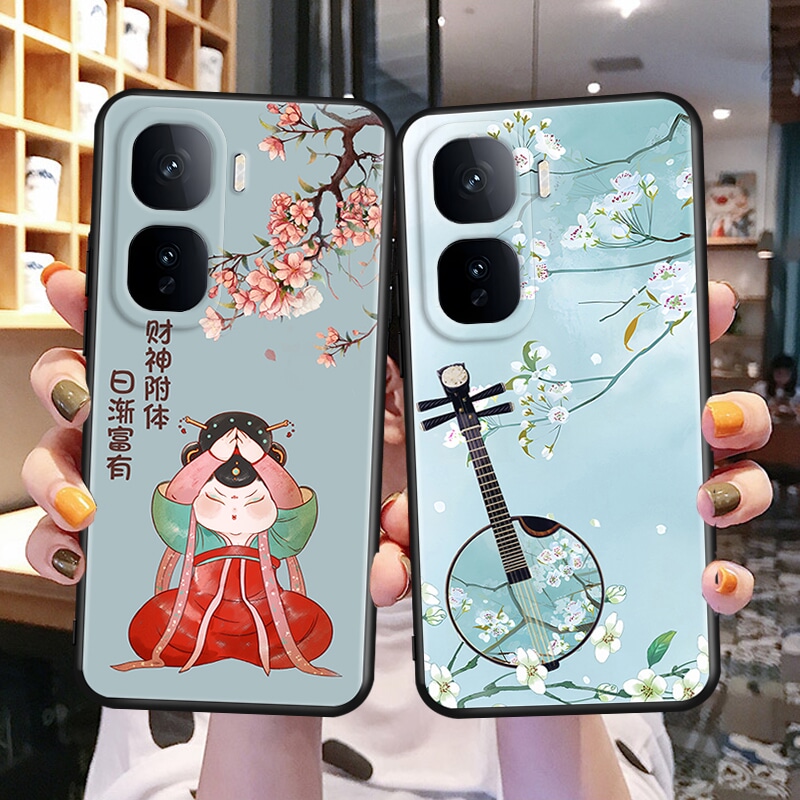 磨砂潮壳 防摔软套 精美彩绘