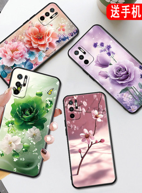 秋昊适用于红米Note11se手机壳红米neto11se唯美redmi nt11SE春天M2103K19C保护套nate11se好看nt11se花卉m21