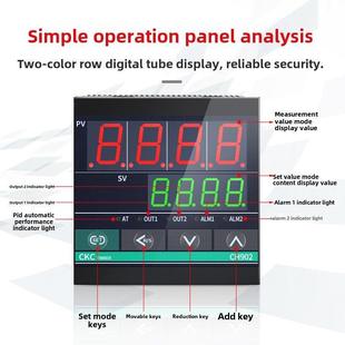 温控器Ch102智能温控器Pid温控器Ch702 Ch902全自动数显Ch402