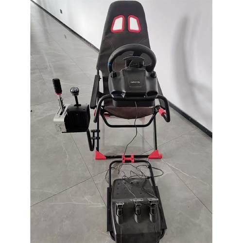 折叠赛车模拟器座椅支架便携式游戏方向盘支架罗技g29魔爪r3r5r9