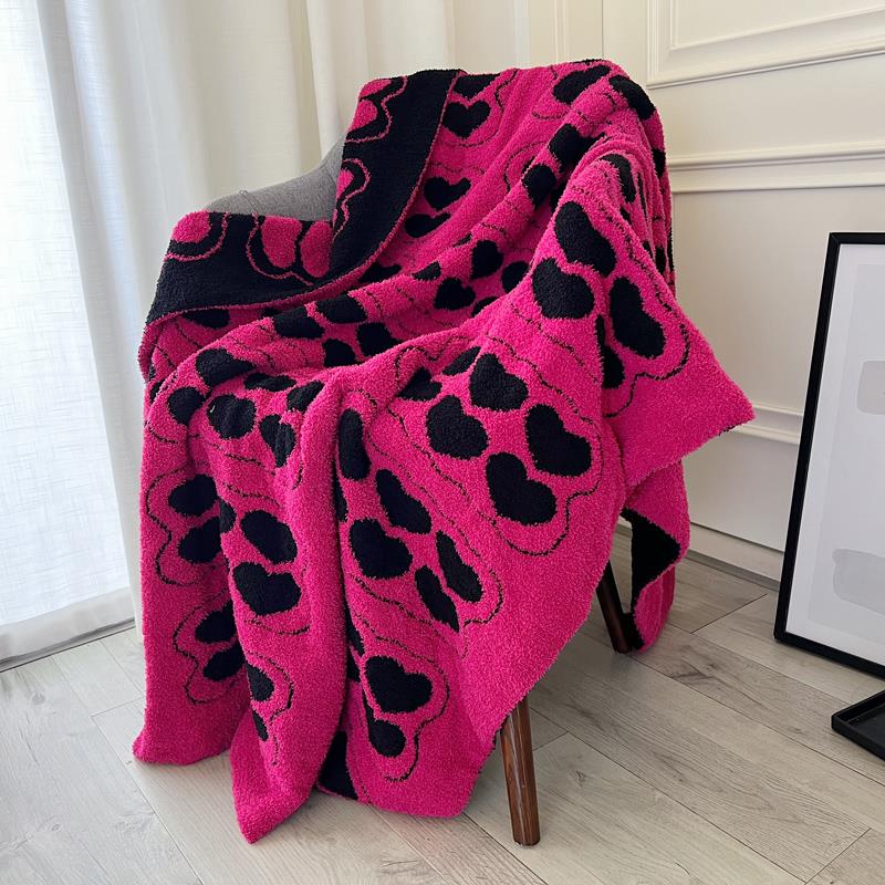 多巴胺沙发盖毯床毯休闲毯办公室空调毯午睡毯披肩毛毯半边绒毯子