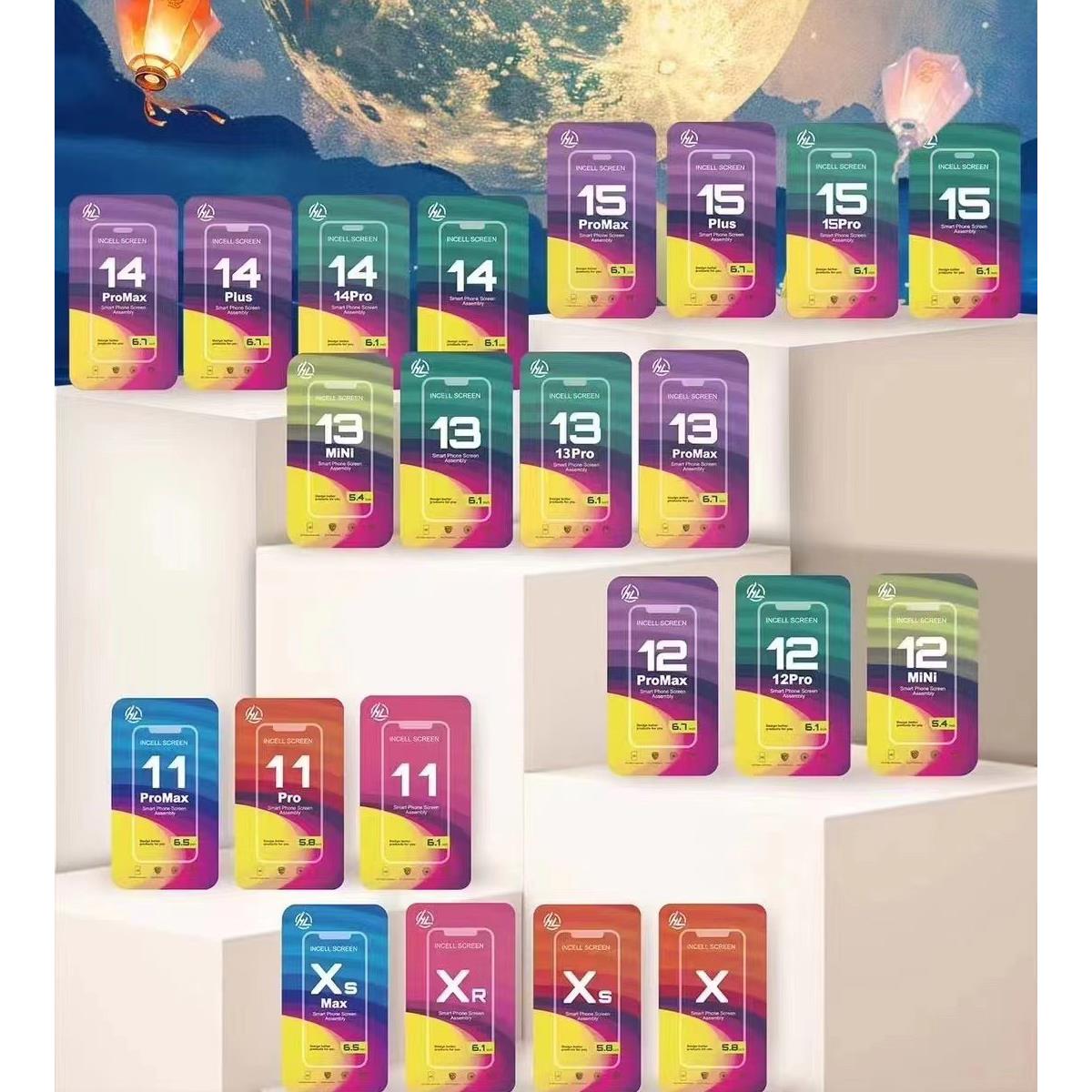 适用于 15 13pro 14pro promax plus 内外一体液晶显示屏幕总成