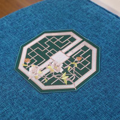 餐椅坐垫马蹄形中式椅垫四季通用加厚防滑实木餐桌椅子垫久坐屁垫