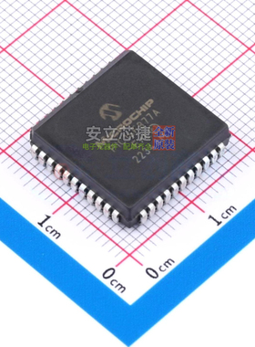 单片机(MCU/MPU/SOC) PIC16F877A-E/L PLCC-44(16.6x16.6) MICROC