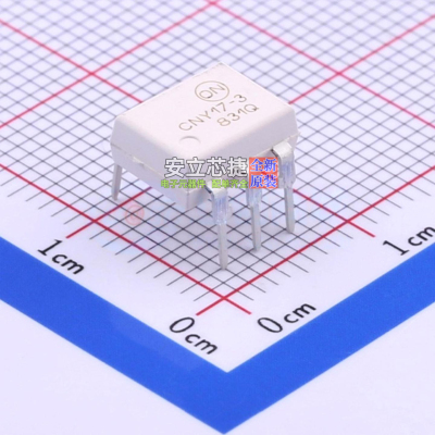 晶体管输出光耦 CNY173M DIP-6 onsemi(安森美) 电子元件全新原装
