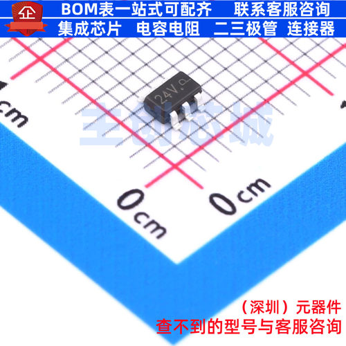 静电保护器(TVS/ESD) SMS24T1G-TP SOT-23-6 TECH 电子元器件配单