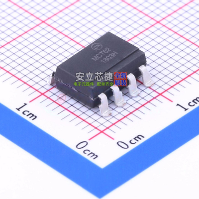 晶体管输出光耦 MCT62SD SMD-8P onsemi(安森美) 电子元器件配单