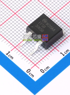 碳化硅二极管 FFSB3065B D2PAK-2(TO-263) onsemi(安森美) 元器件