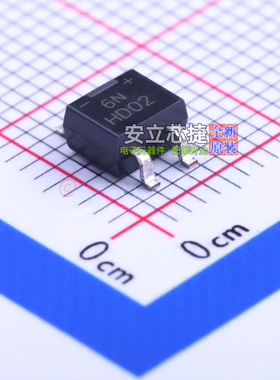 整流桥 HD02-T MiniDIP DIODES(美台) 电子元器件配单全新原装