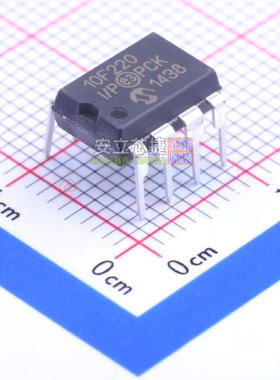 单片机(MCU/MPU/SOC) PIC10f220-I/P PDIP-8 MICROCHIP(微芯)
