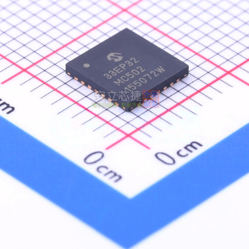单片机(MCU/MPU/SOC) DSPIC33EP32MC502-I/MM QFN-28 MICROCHIP(