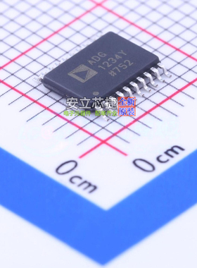模拟开关/多路复用器 ADG1234YRUZ TSSOP-20 ADI(亚德诺) 元器件
