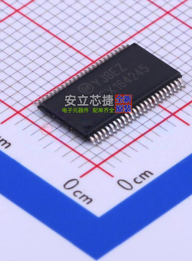 缓冲器/驱动器/收发器 74VCX164245MTDX TSSOP-48-6.2mm onsemi(