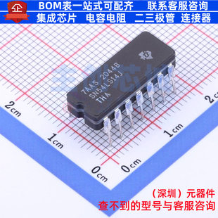 反相器 SN54LS14J CDIP-14 TI/德州 电子元器件配单全新原装
