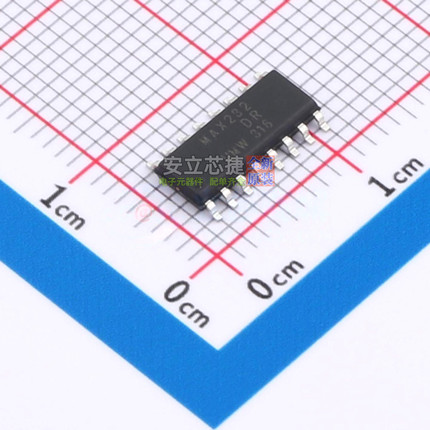 RS232芯片 MAX232DR(UMW) SOP-16  电子元器件配单全新原装