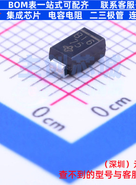 肖特基二极管 B160-E3/5AT DO-214AC VISHAY(威世) 电子元件配单