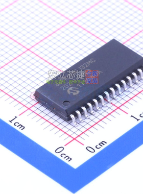 数字信号处理器(DSP/DSC) DSPIC33FJ32MC202-I/SO SOIC-28 MICROC
