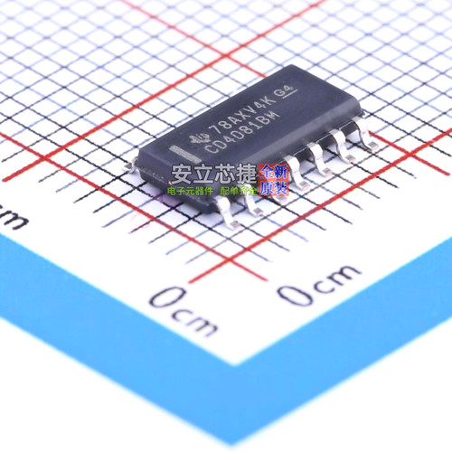 逻辑门 CD4081BM96 SOIC-14 TI/德州 电子元器件配单全新原装