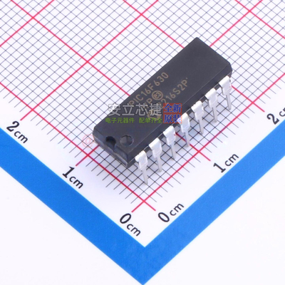 单片机(MCU/MPU/SOC) PIC16F630-I/P PDIP-14 MICROCHIP(微芯)