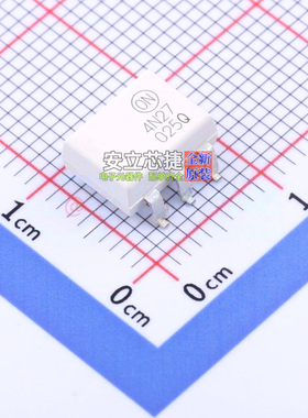 晶体管输出光耦 4N27SR2M SMD-6P onsemi(安森美) 电子元器件配单